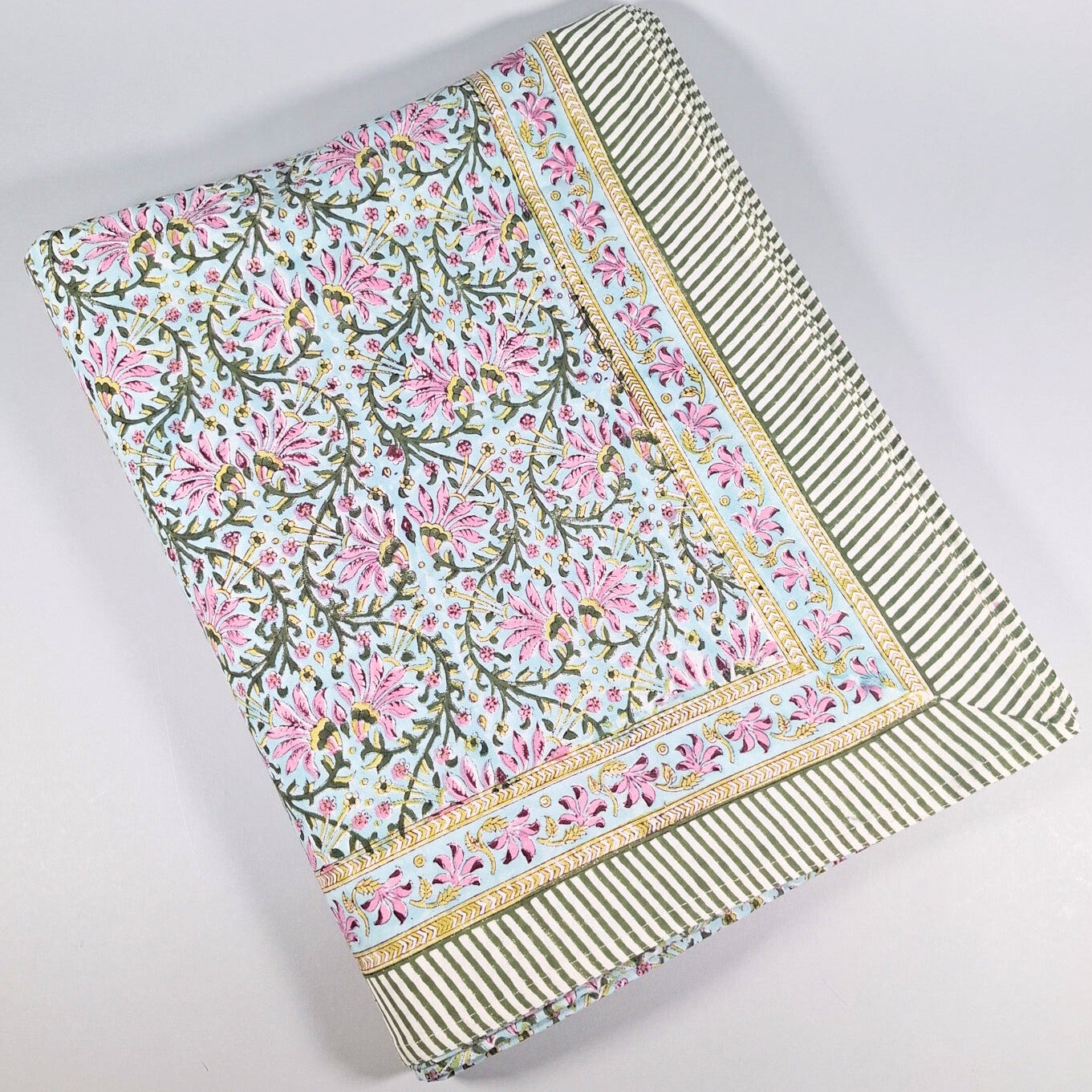 Mantel de la India azul