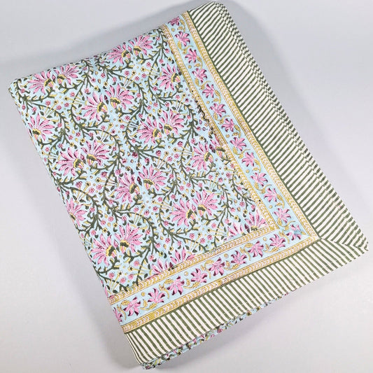 Mantel de la India azul