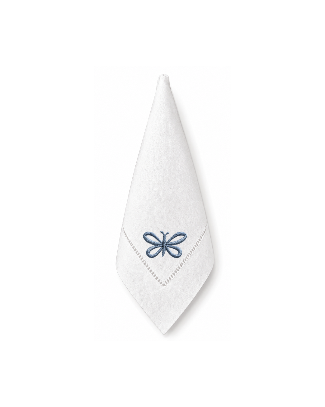 Bordado de Mariposas delgadas grises