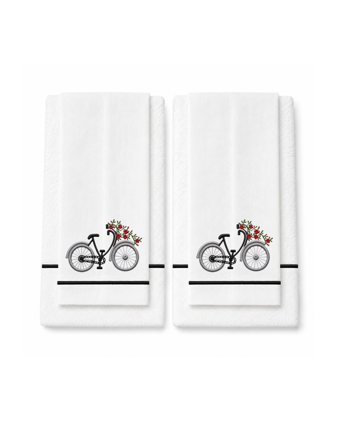 Bordado de Bicicleta l Negra