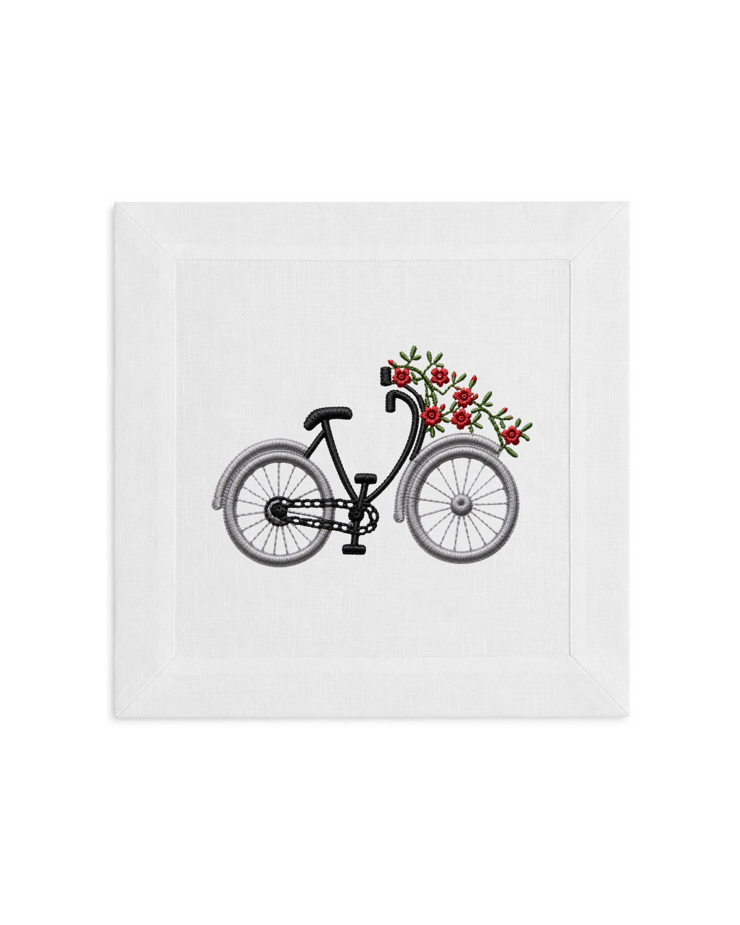 Bordado de Bicicleta l Negra