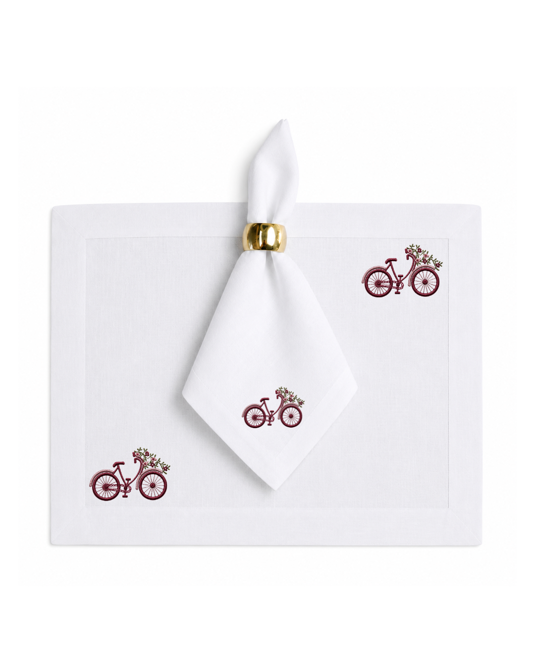 Bordado de Bicicleta l Vino