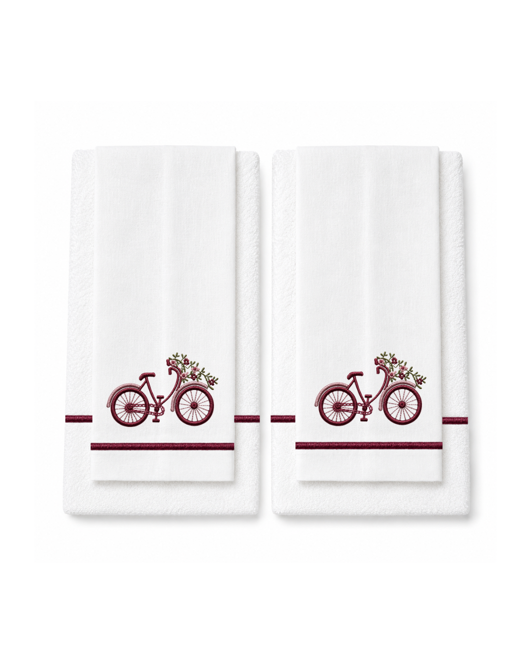 Bordado de Bicicleta l Vino