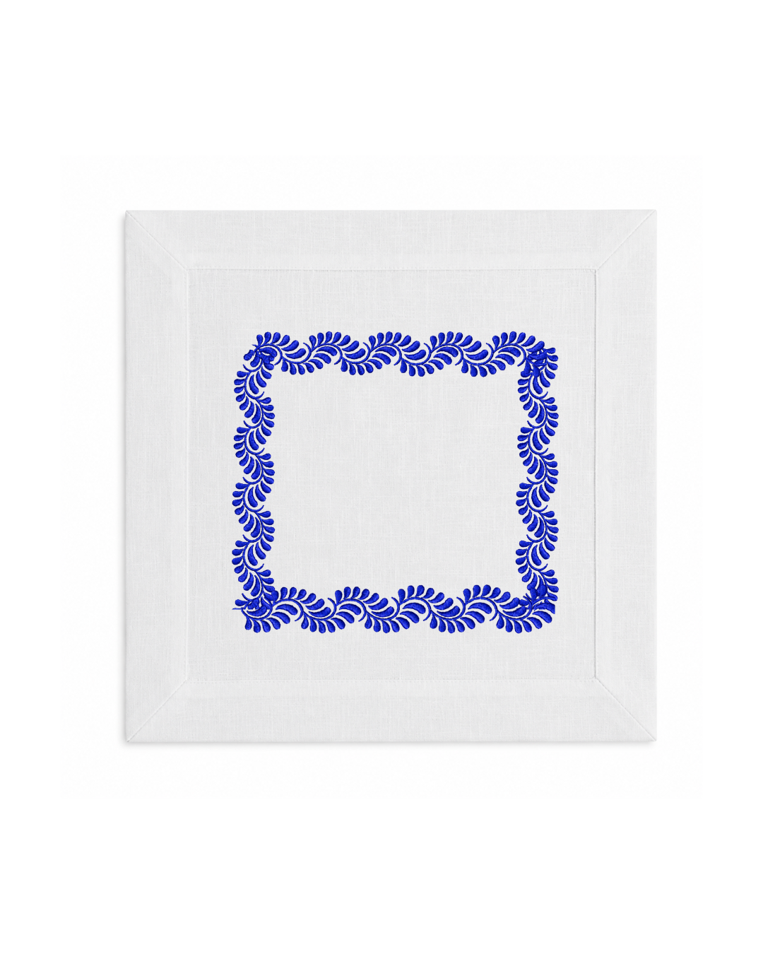 Bordado de Talavera Azul