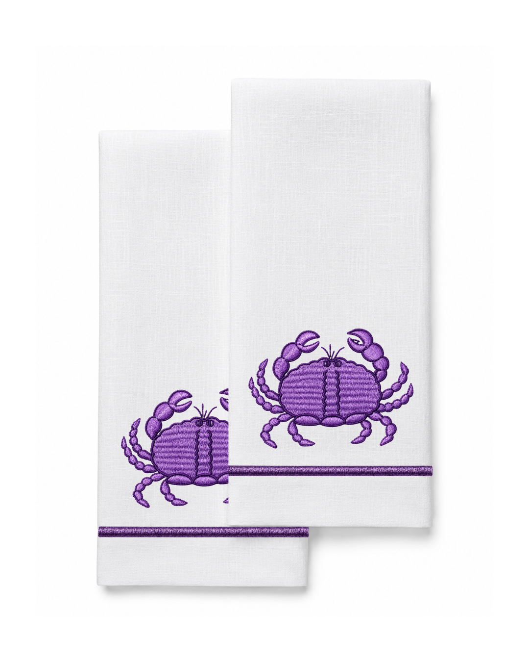 Bordado de Cangrejo l Morado
