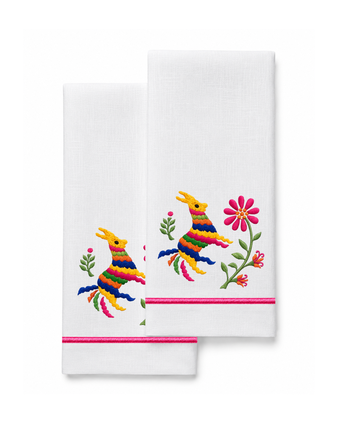 Bordado de Tenango Caballo l Colores