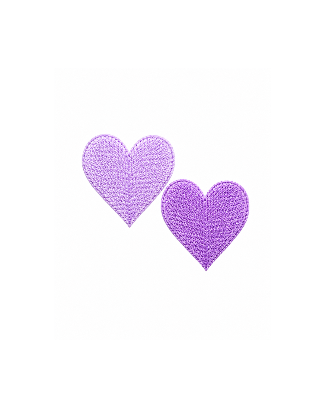 Bordado de Corazones l Lila