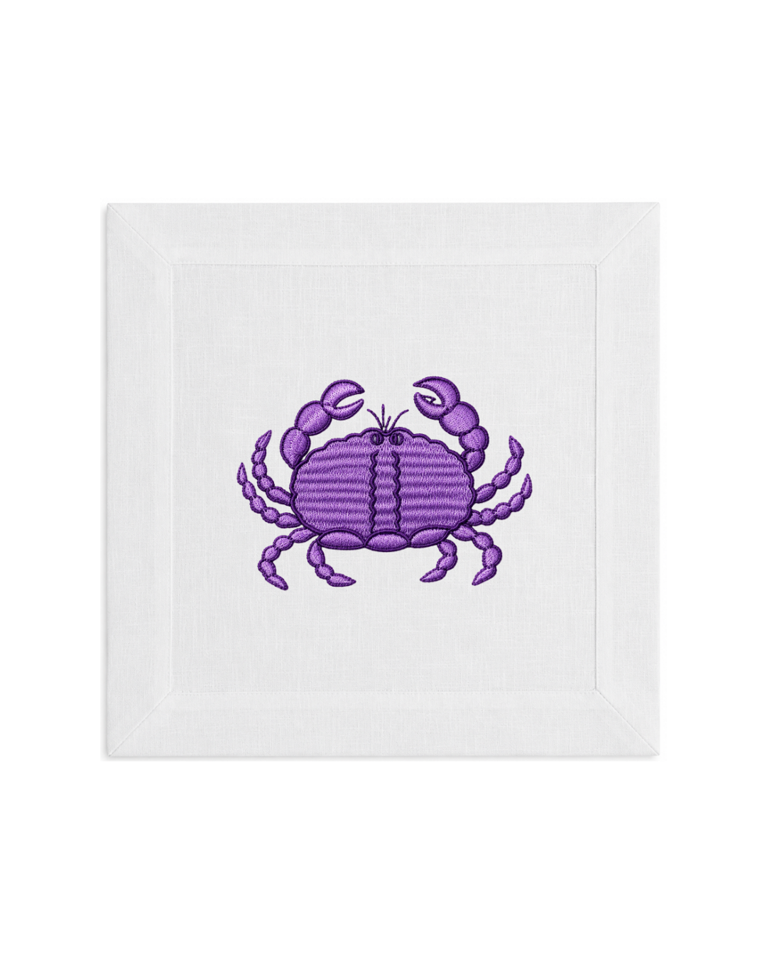 Bordado de Cangrejo l Morado