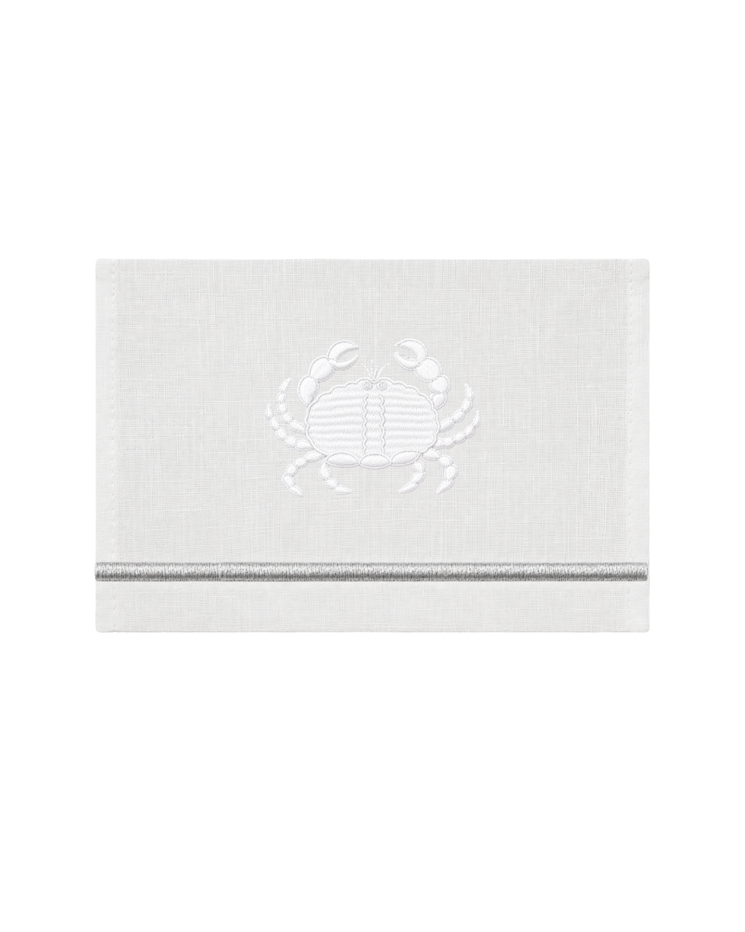 Bordado de Cangrejo l Blanco