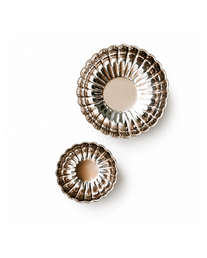 Bowls Gallonados de nickel