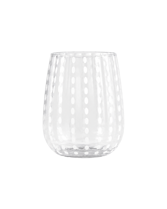 Juego de 4 vasos de cristal l  Color Transparente