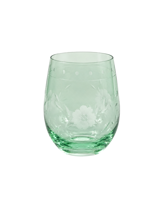 vaso copa pepita verde