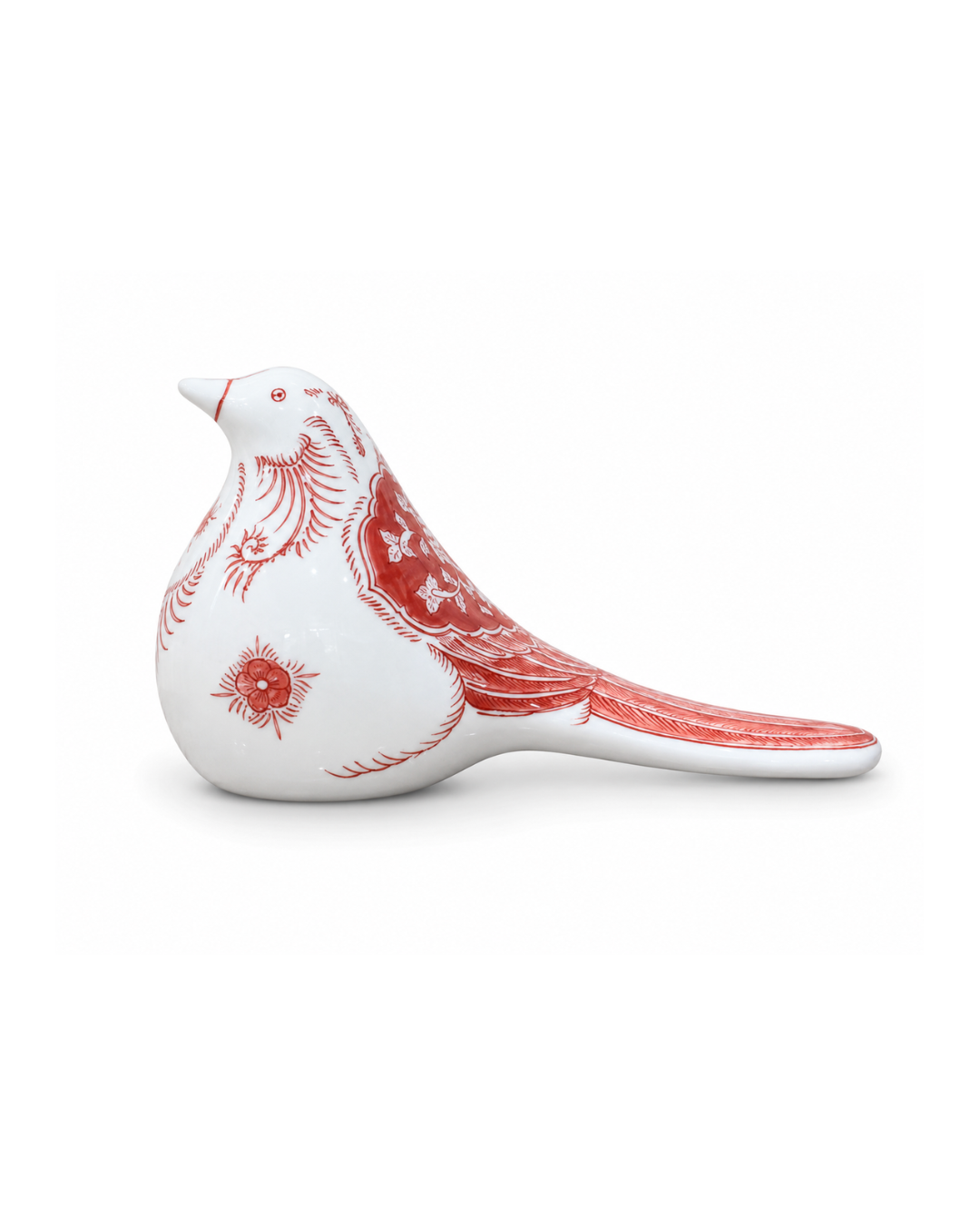 Pájaro de cerámica l Rojo