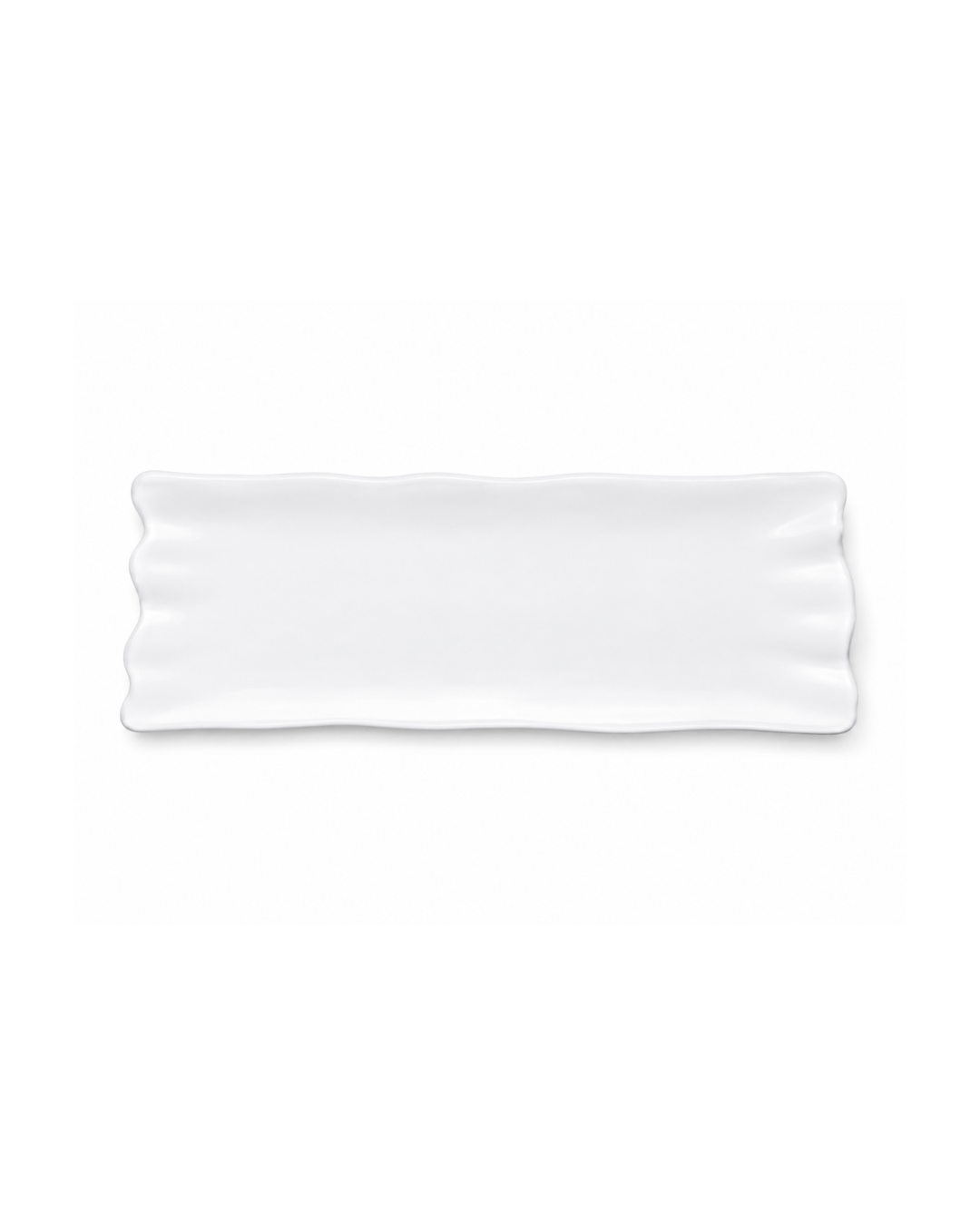 Platón Rectangular l Melamina blanca