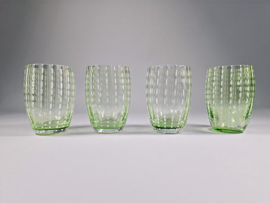 JGO DE 4 VASOS ZAFFER VERDE