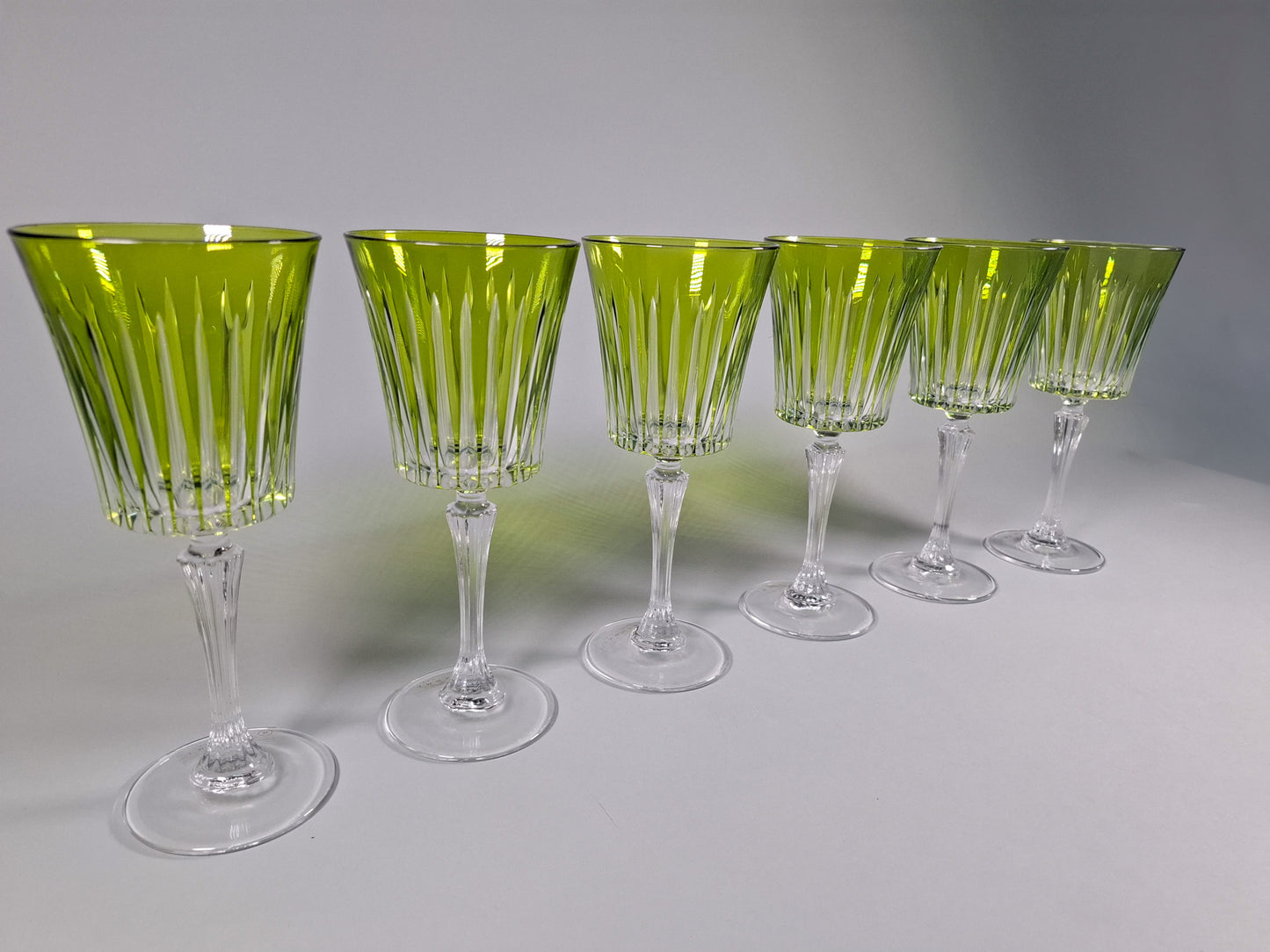 SET 6 COPAS ONX VERDE