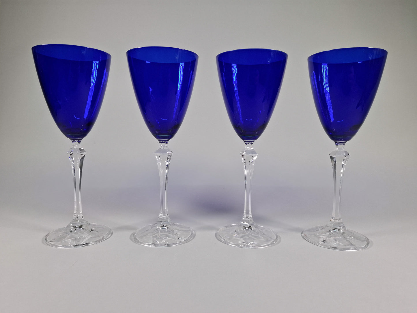 SET 4 COPAS VIVID AZUL