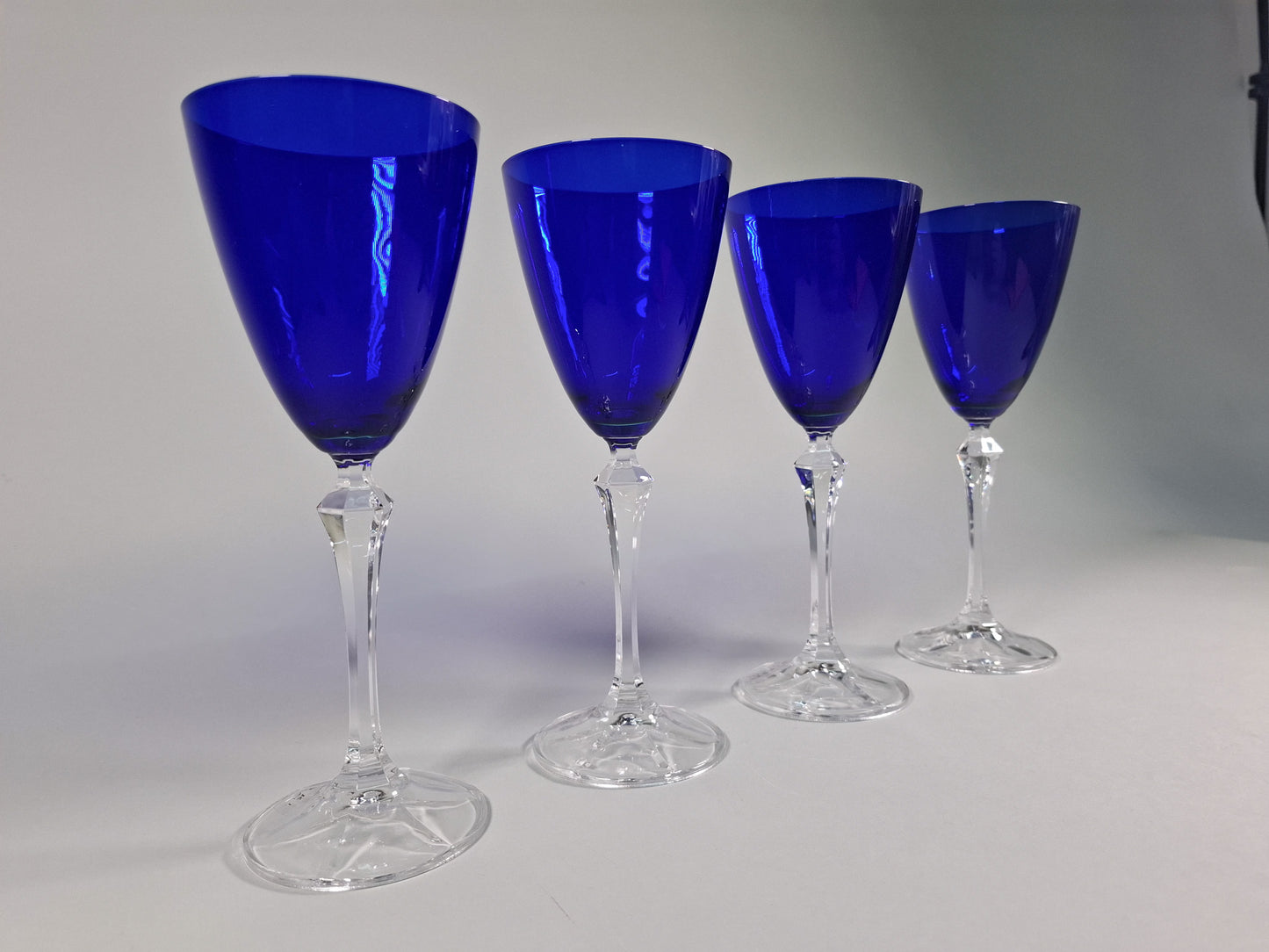 SET 4 COPAS VIVID AZUL