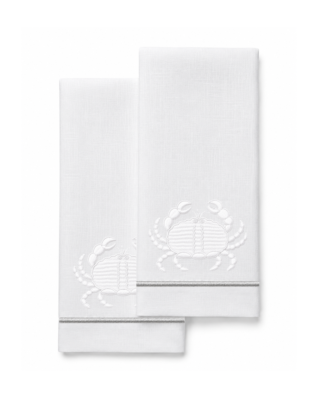 Bordado de Cangrejo l Blanco