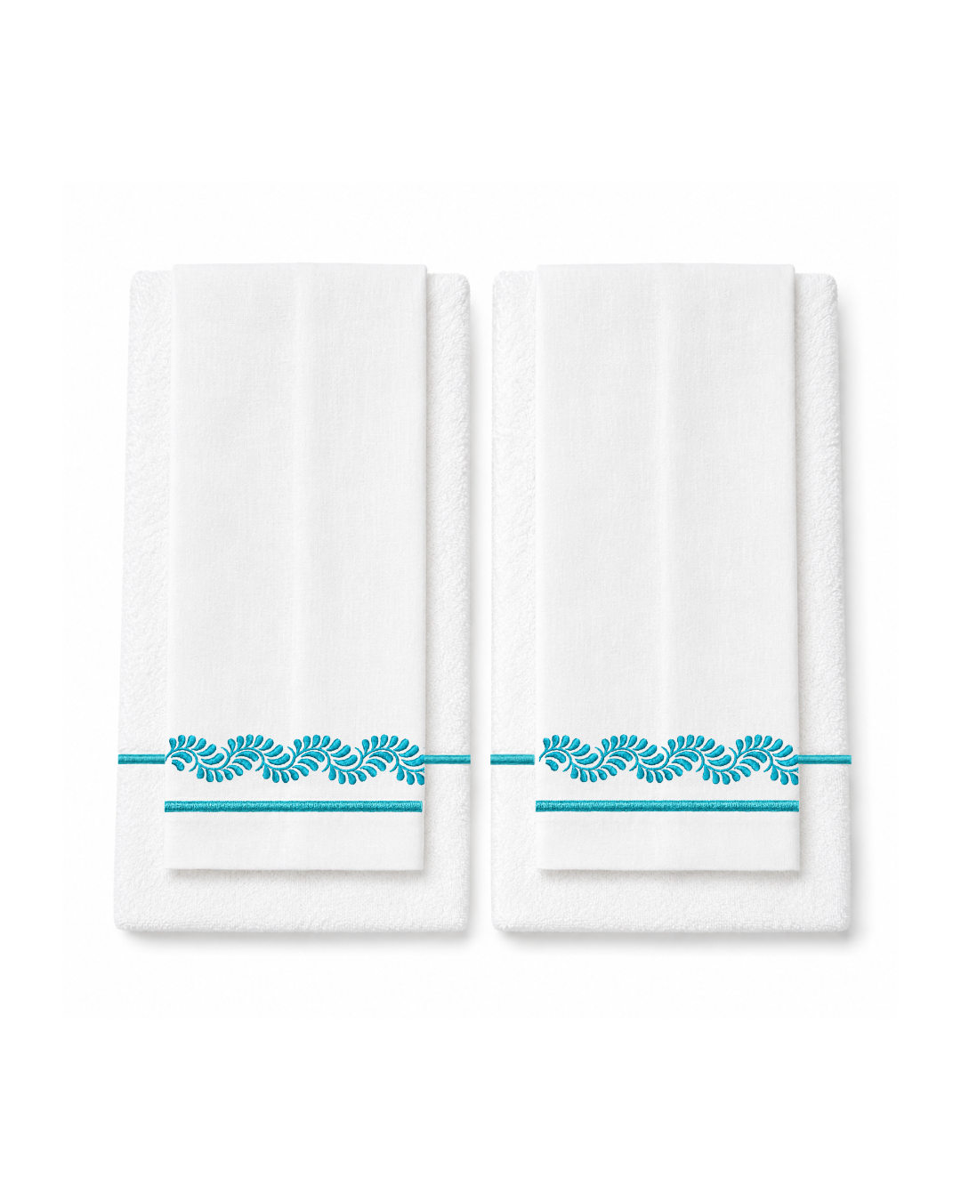 Bordado de Talavera Aqua