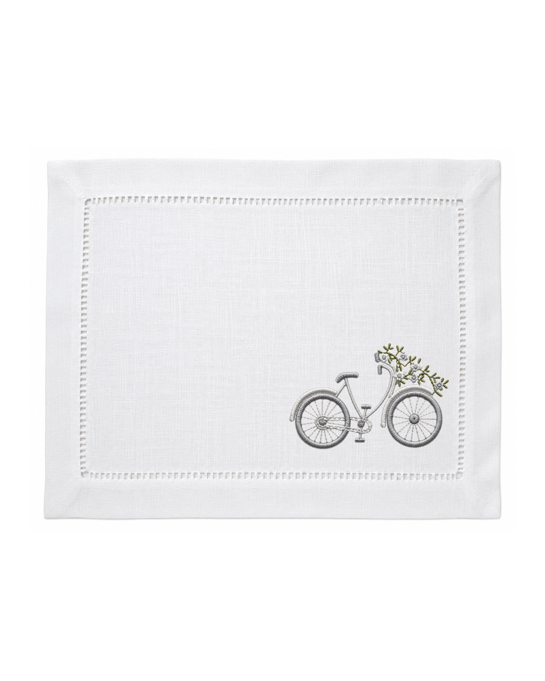 Bordado de Bicicleta l Blanca
