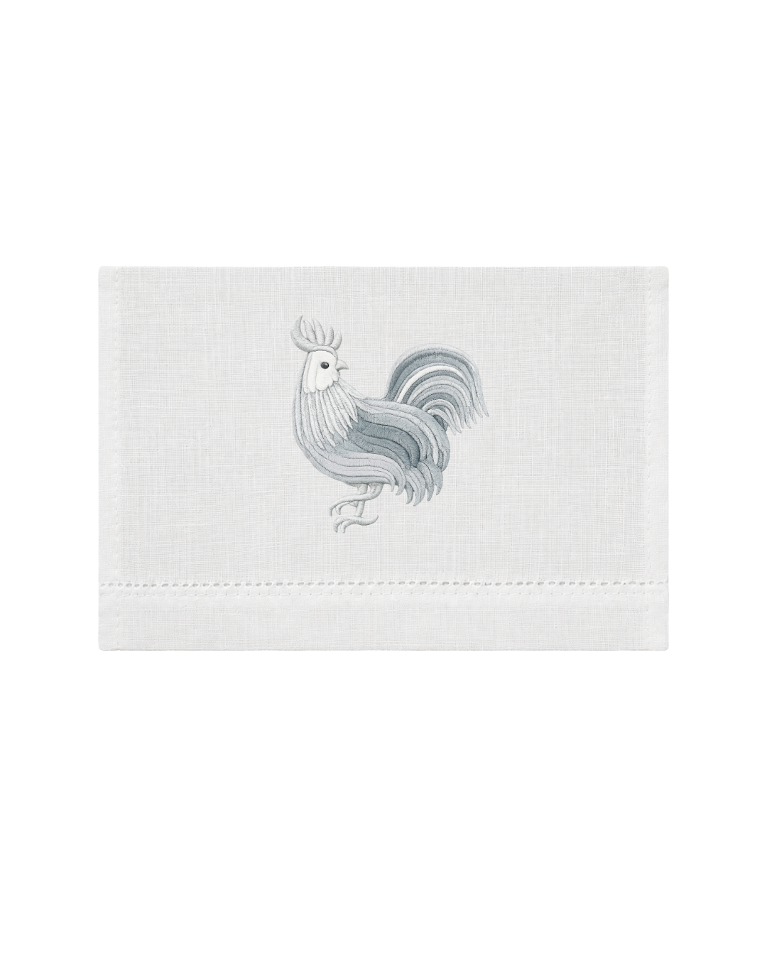 Bordado de Gallo l Gris