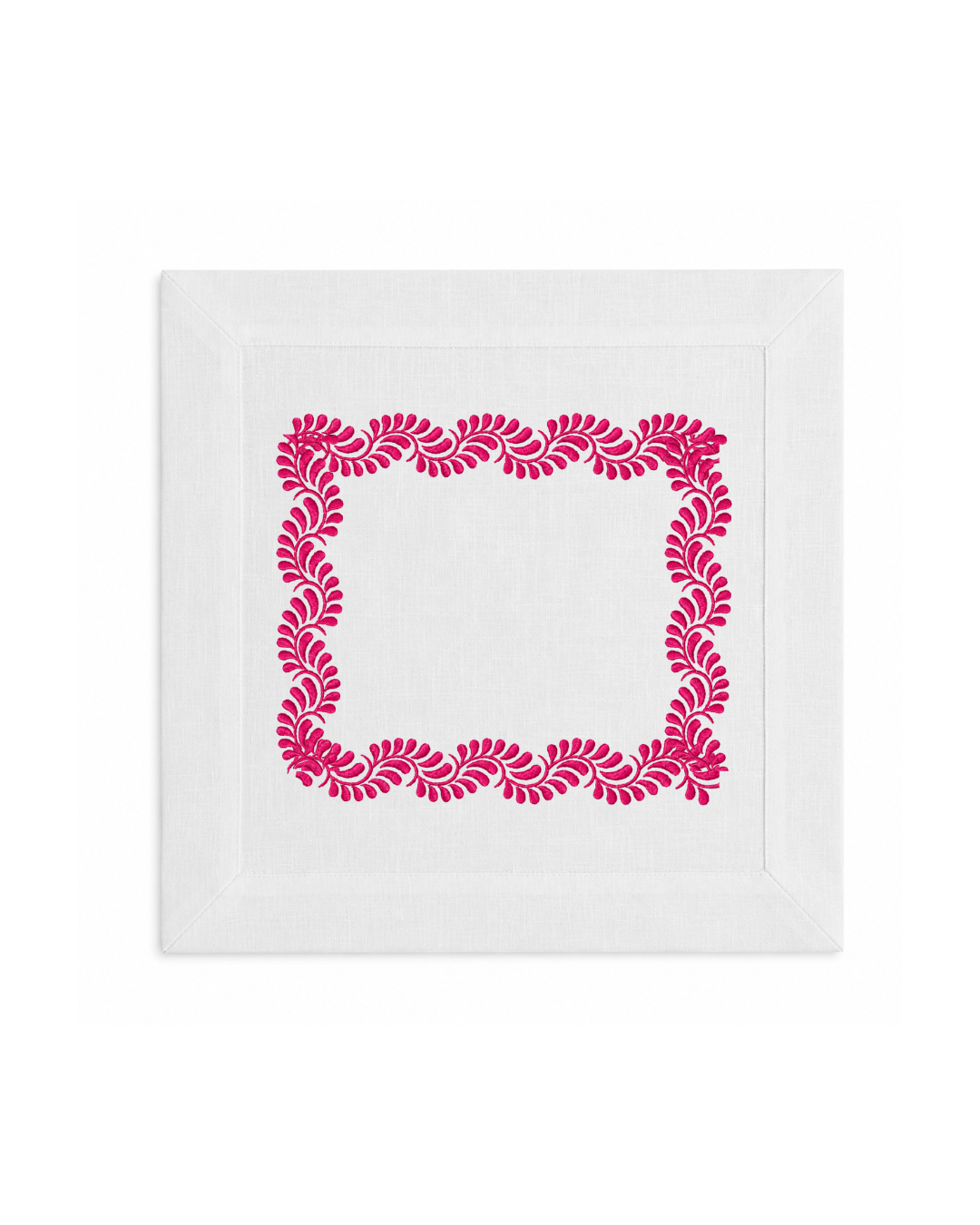 Bordado de Talavera Rosa mexicano