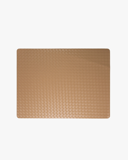 Set de 4 individuales de piel l Camel.