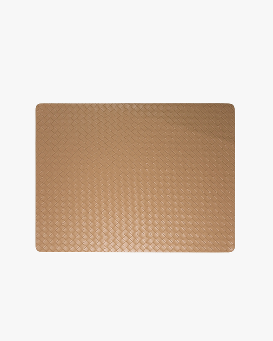Set de 4 individuales de piel l Camel.