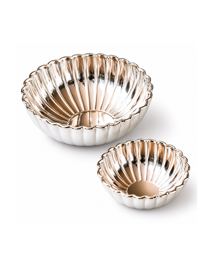 Bowls Gallonados de nickel