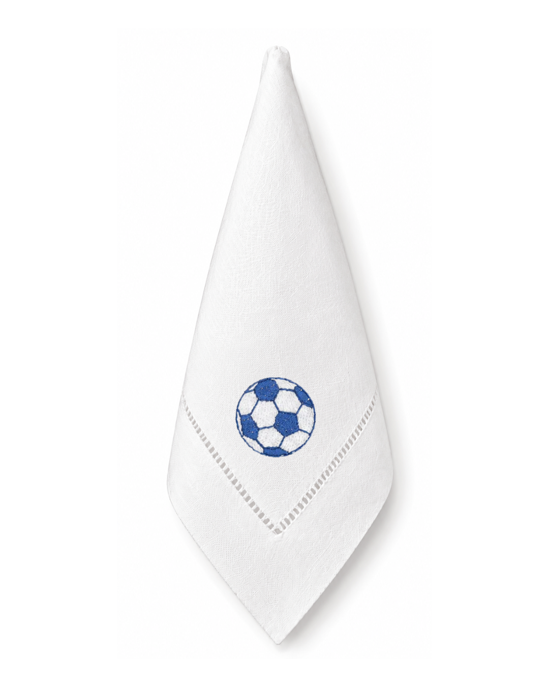 Bordado de Pelota de Fútbol Azul