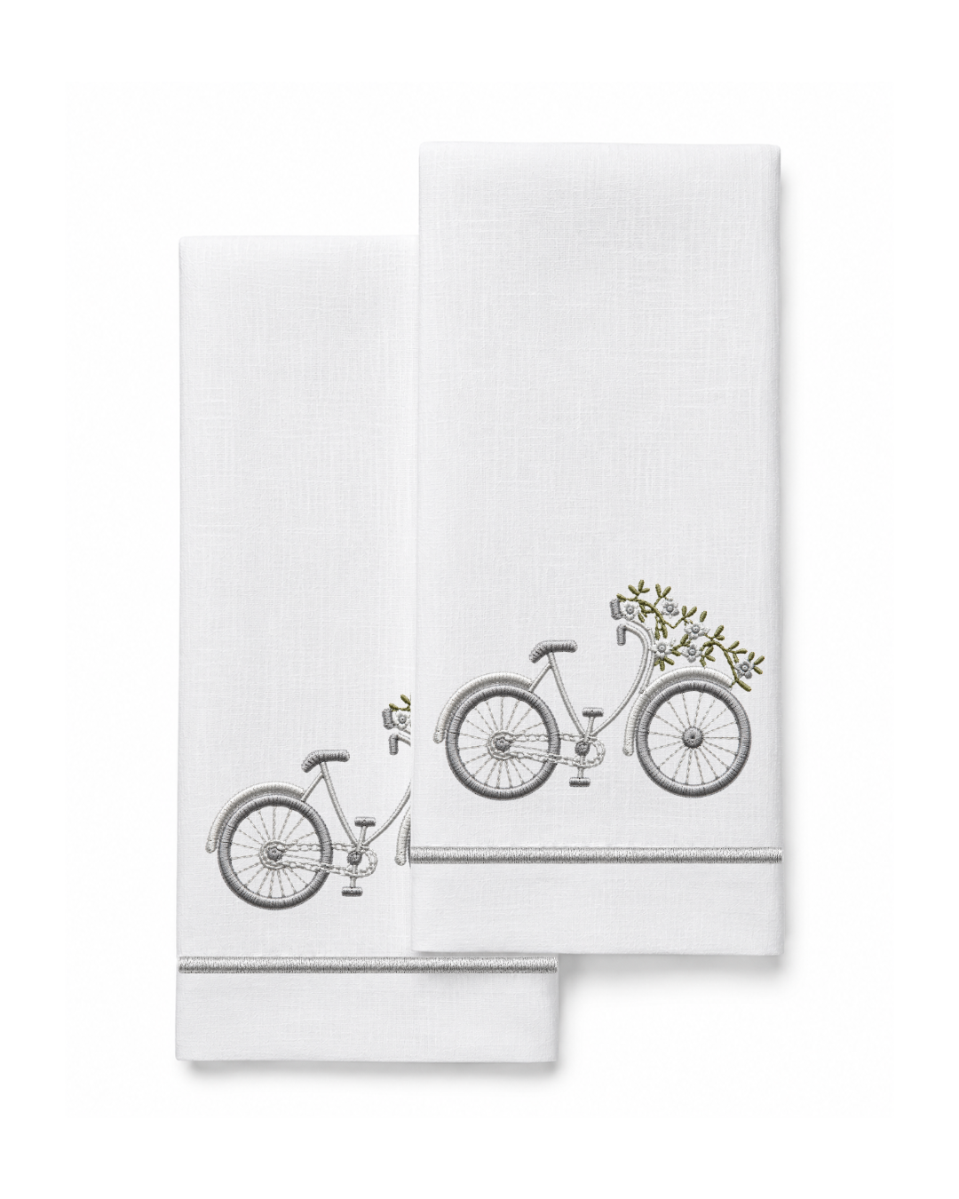 Bordado de Bicicleta l Blanca