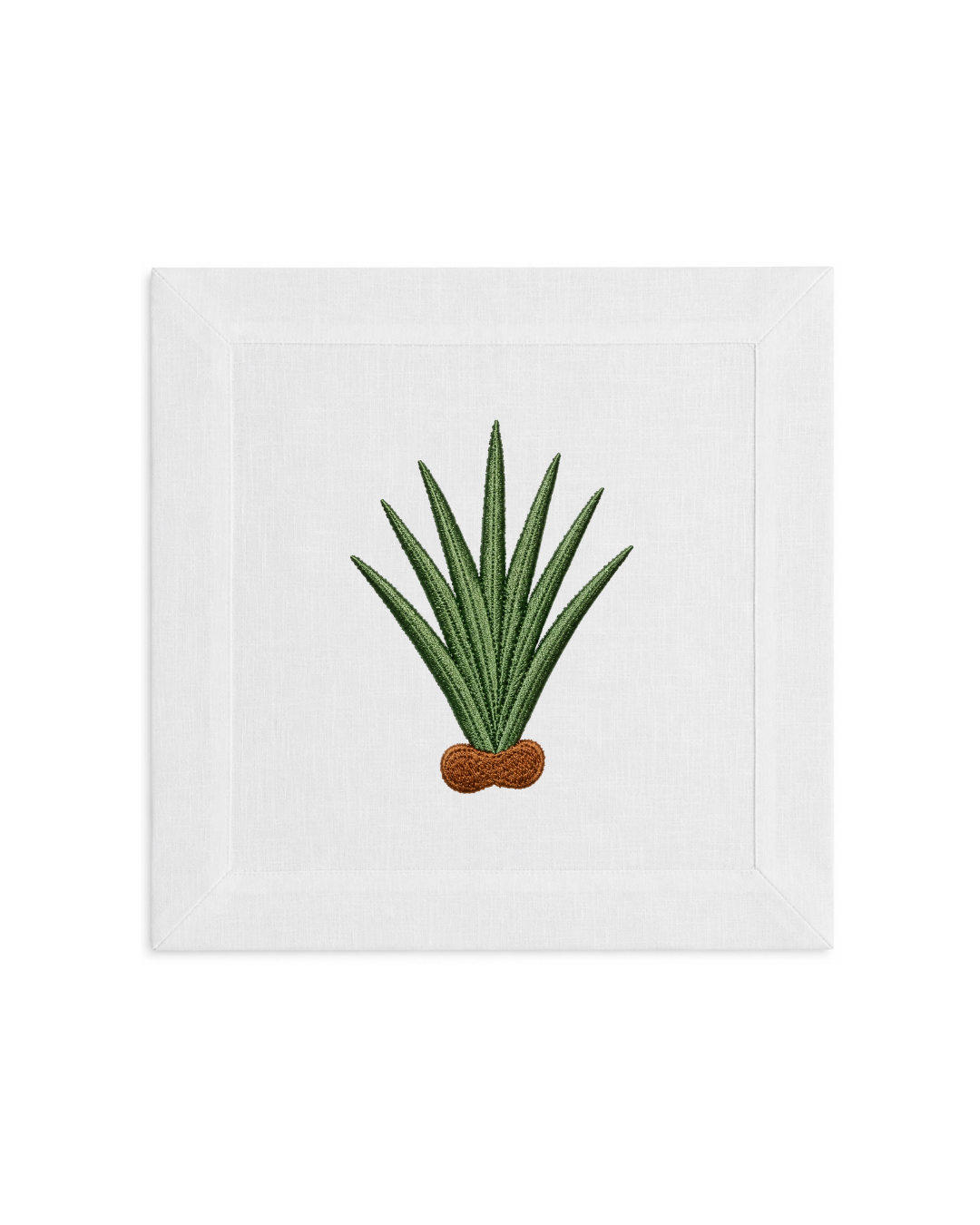 Bordado de Agave Verde