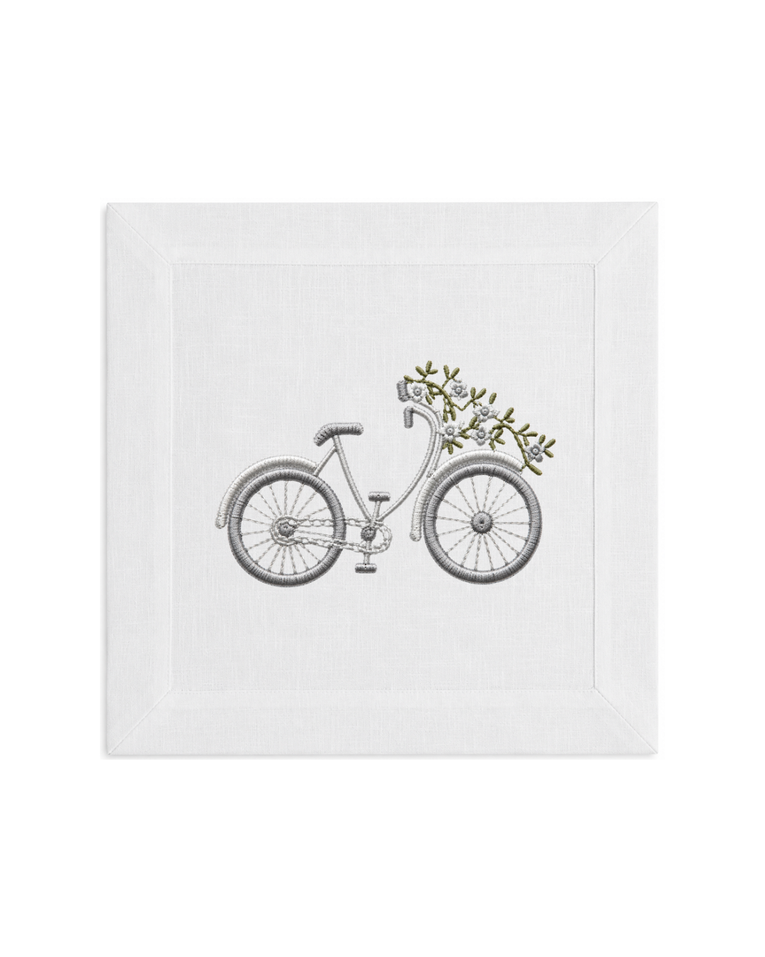 Bordado de Bicicleta l Blanca