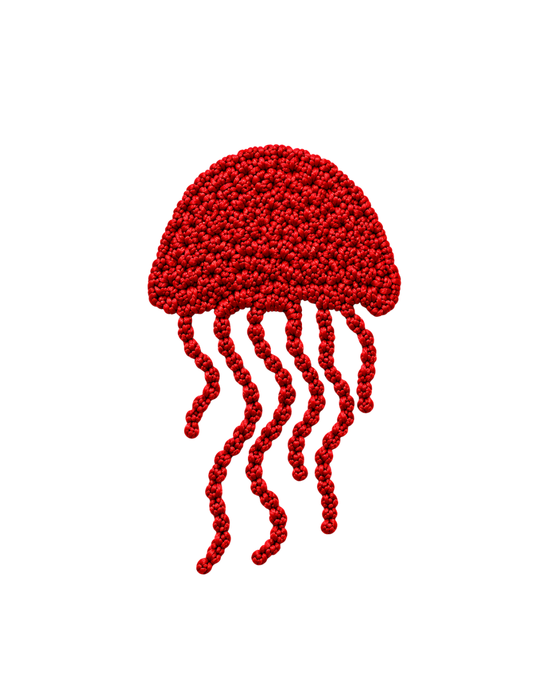 Bordado de Medusa l Rojo
