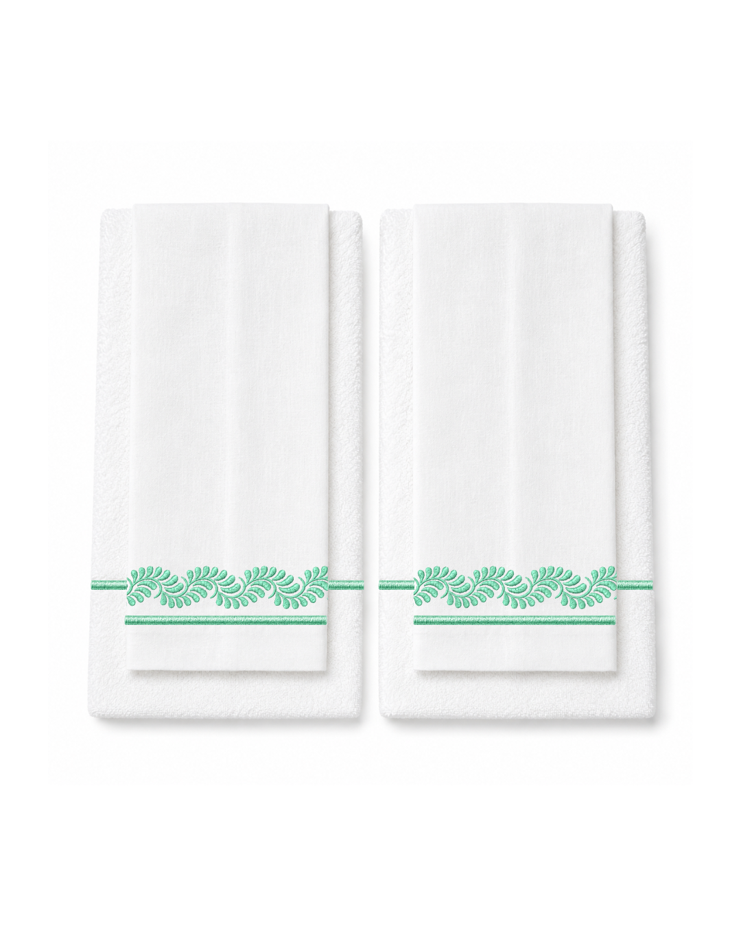 Bordado de Talavera Verde Menta