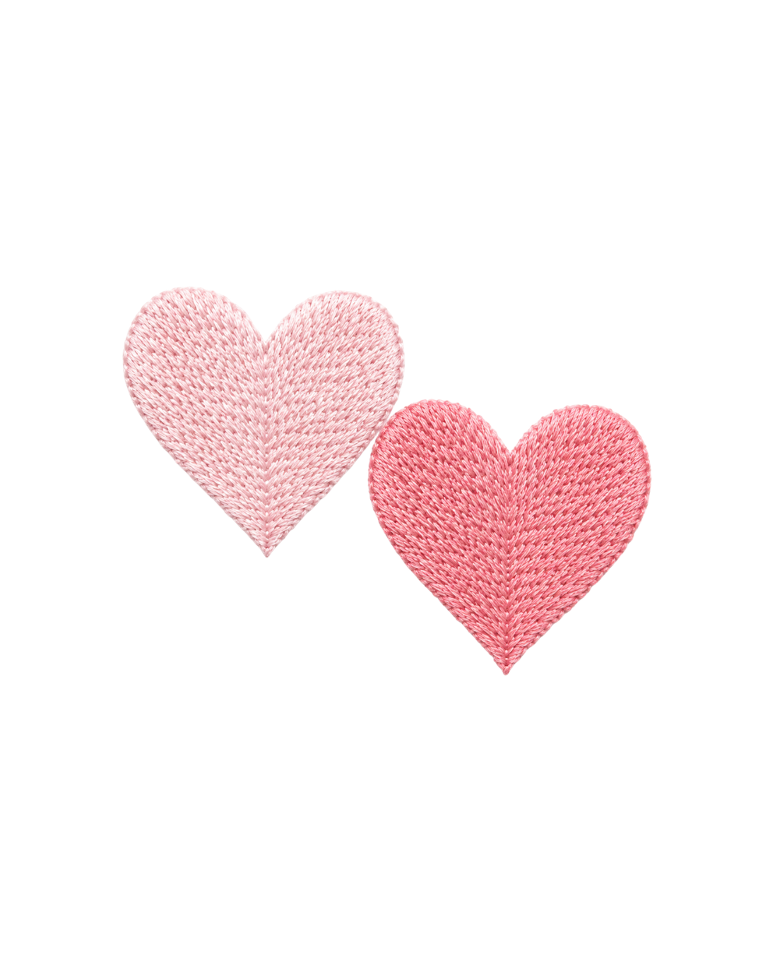 Bordado de Corazones l Rosa Claro