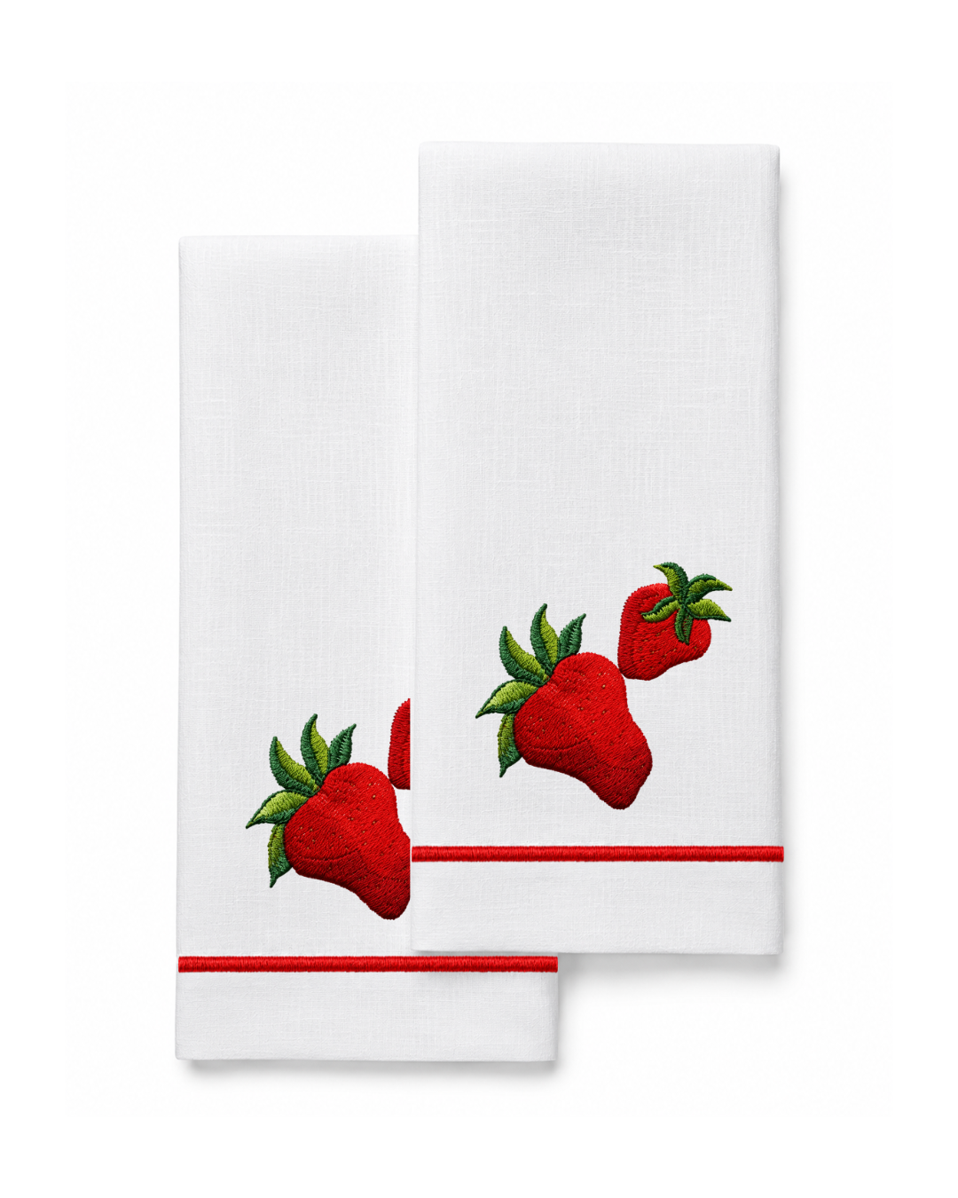 Bordado de Futas l Fresas