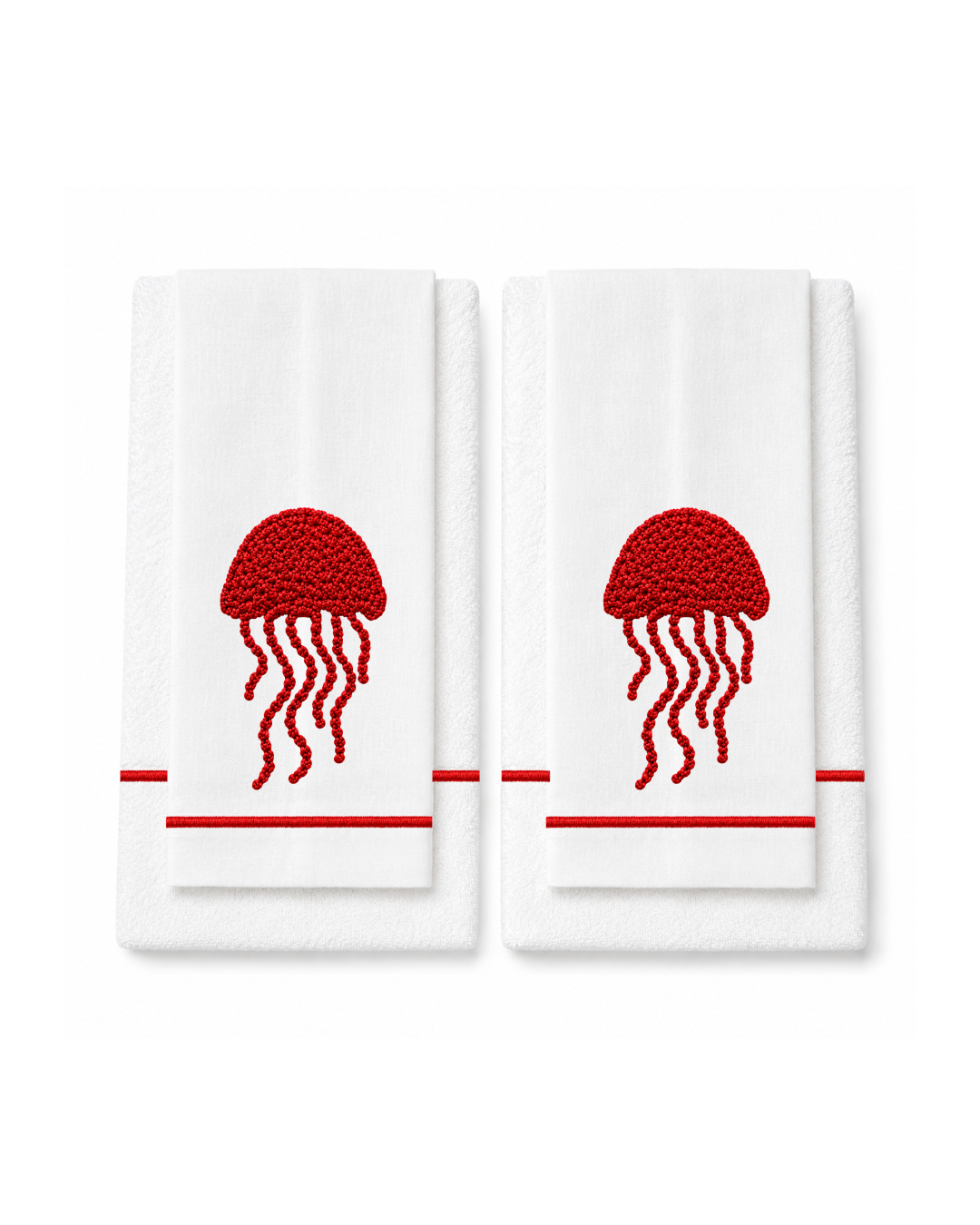 Bordado de Medusa l Rojo