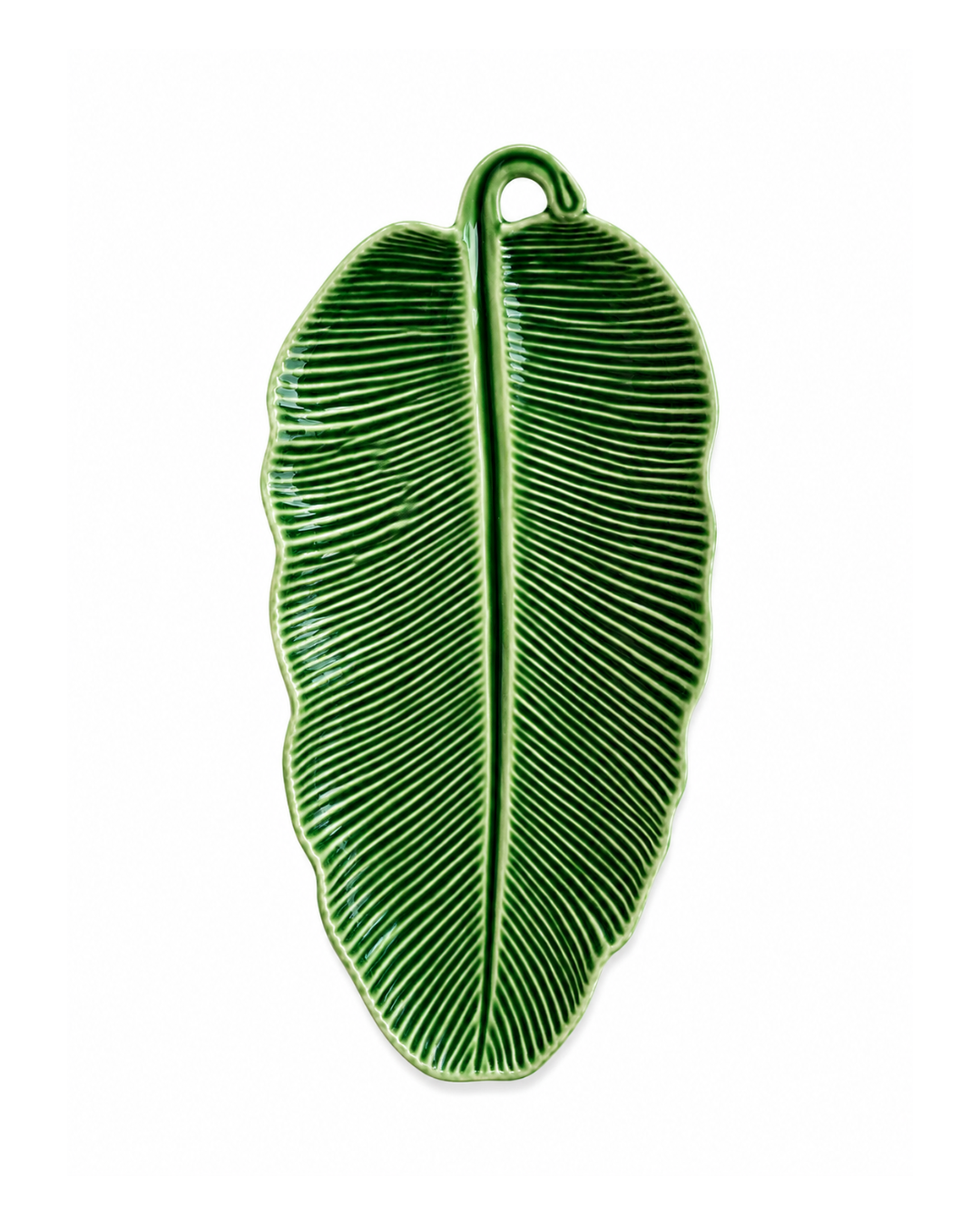 Platón de cerámica l Hoja Bananera