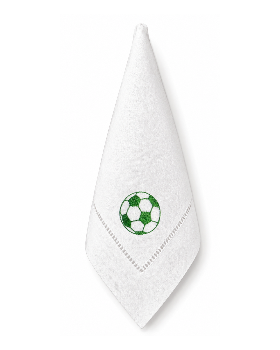 Bordado de Pelota de Fútbol Verde