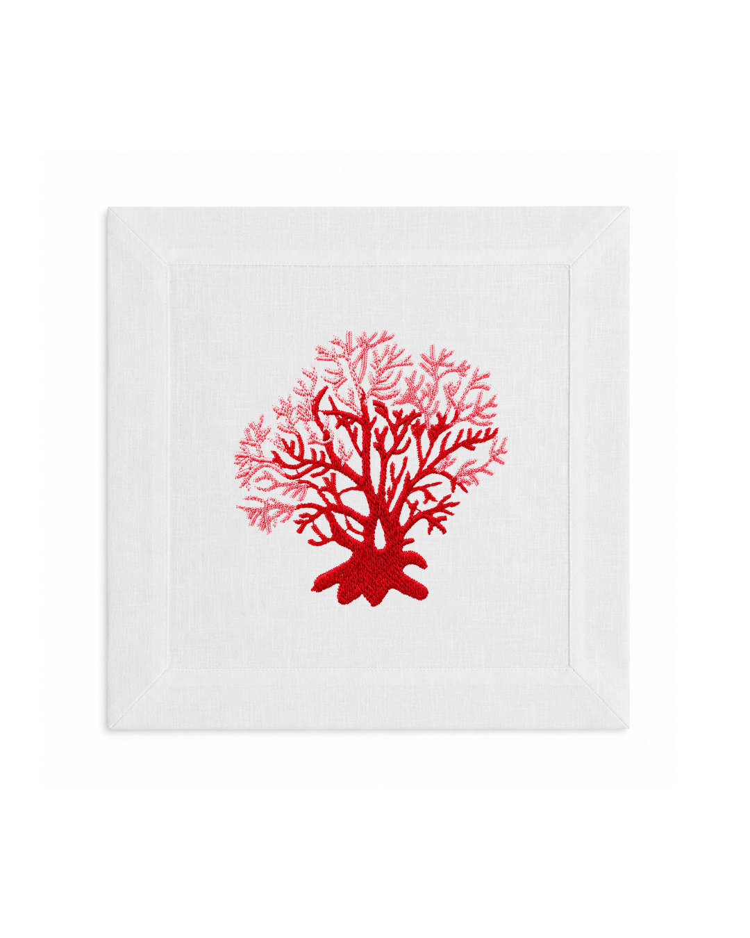 Bordado de Coral l Rojo
