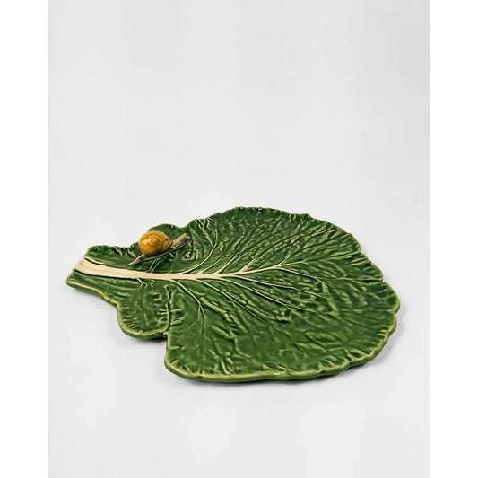 Hoja ceramica con Caracol