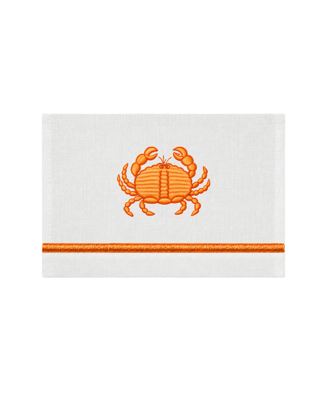 Bordado de Cangrejo l Naranja