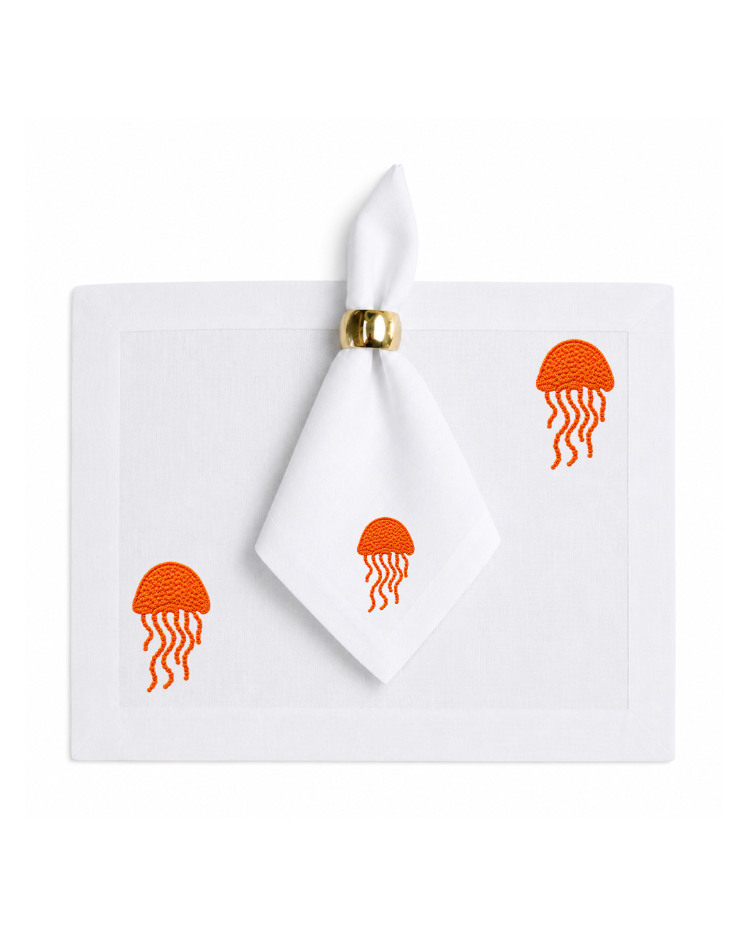 Bordado de Medusa l Naranja