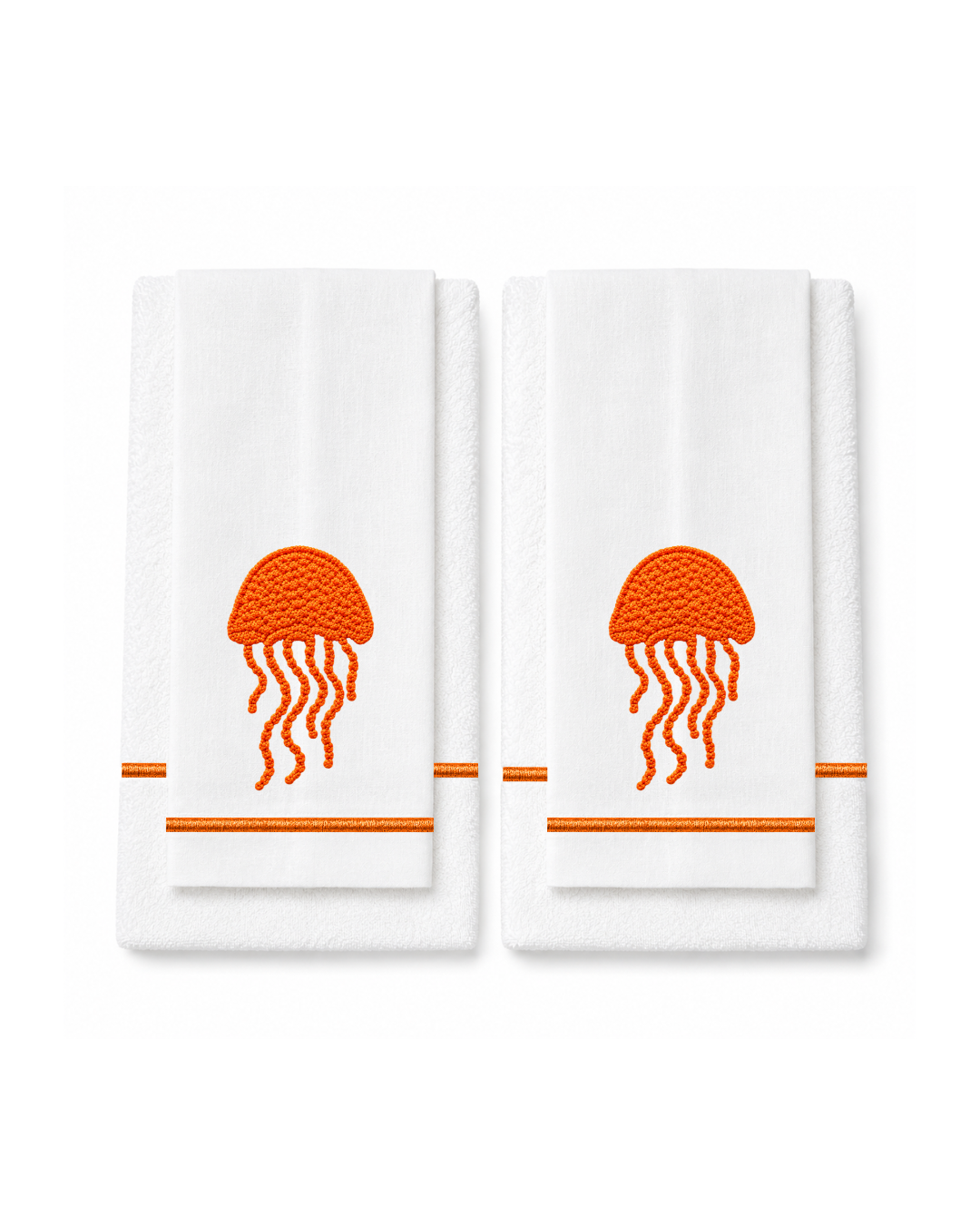 Bordado de Medusa l Naranja