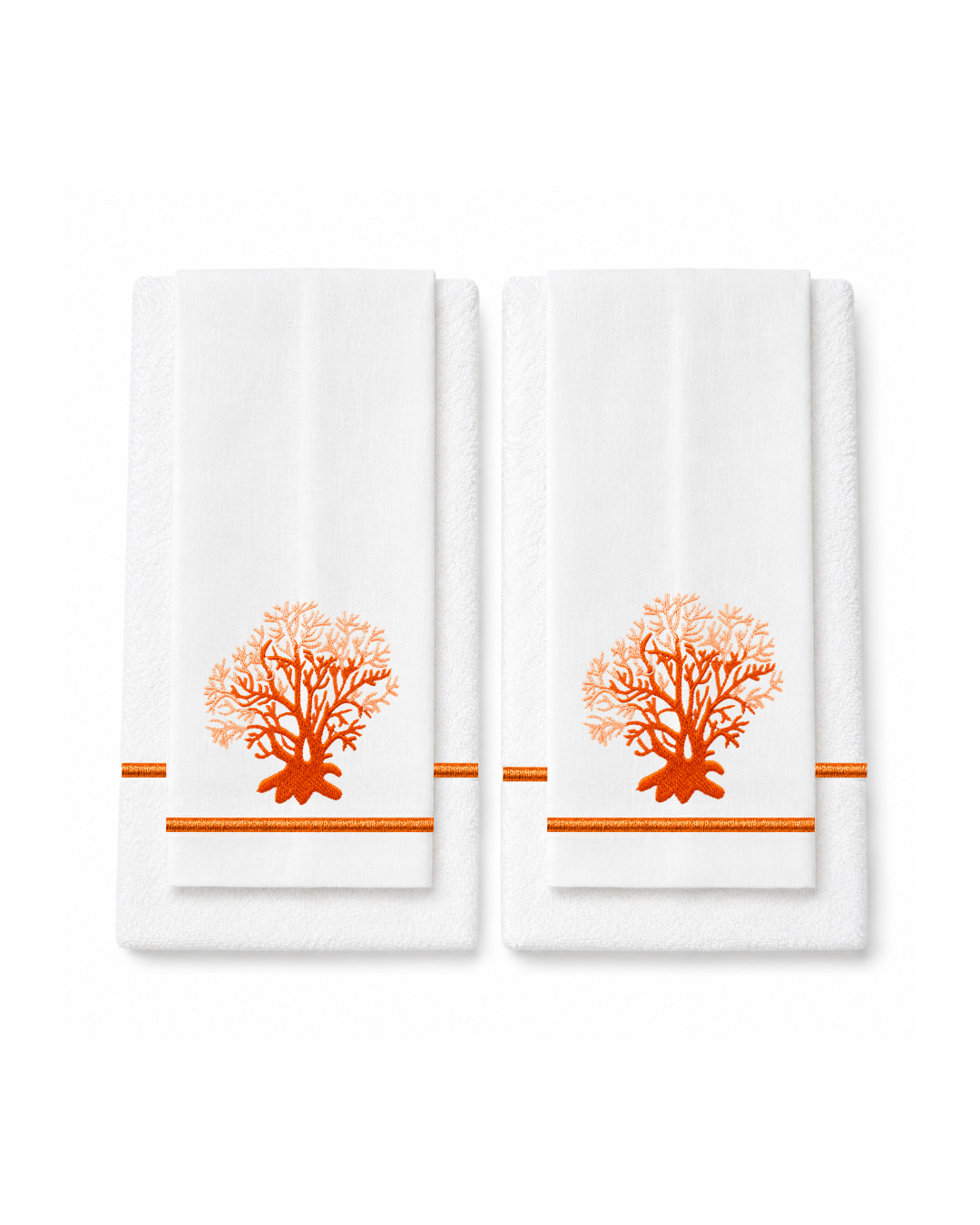 Bordado de Coral l Naranja