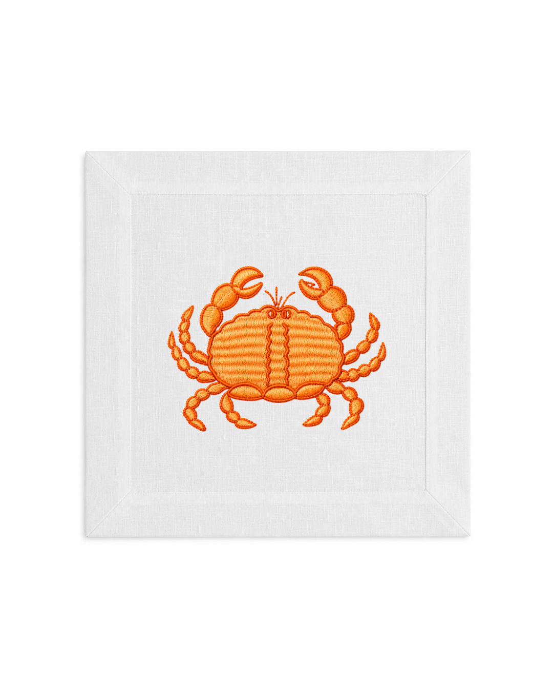 Bordado de Cangrejo l Naranja