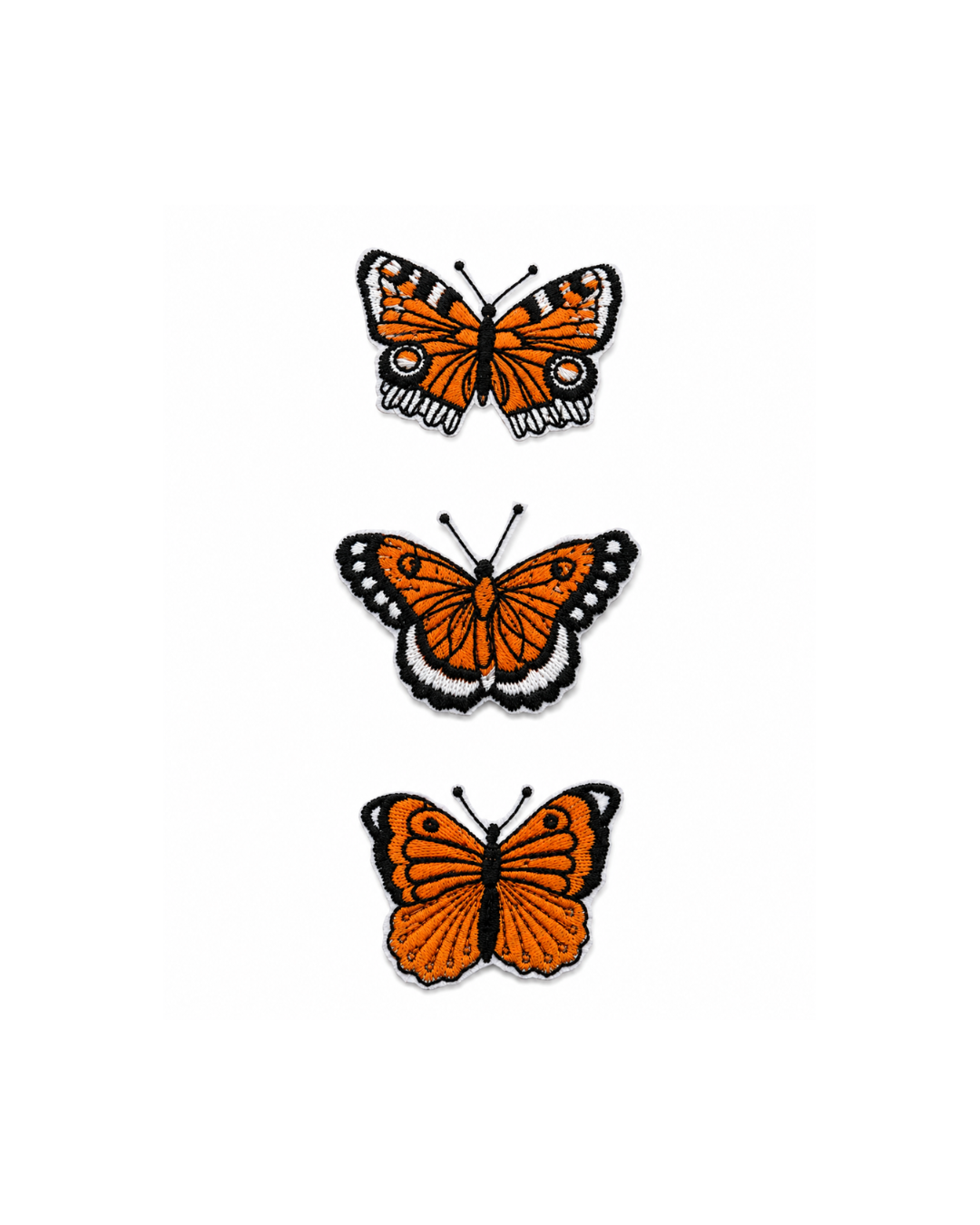 Bordado de Mariposas Monarca
