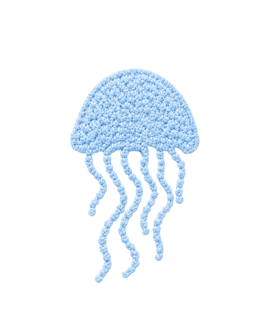 Bordado de Medusa l Azul Cielo